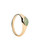 PDPAOLA Nomad Aventurine Stamp Gold Ring