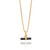 Rachel Jackson Mini Onyx T-Bar Necklace Rachel Jackson Mini Onyx T-Bar Necklace