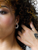 Rachel Jackson Electric Goddess Medium Silver Hoop Earrings