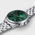CLUSE Antheor Multifunction Green / Silver Steel Link