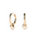 PDPAOLA DELTA HOOP EARRINGS