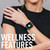 Reflex Active SERIES 23 Black Stones & Black Silicone Strap