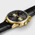 CLUSE Antheor Multifunction Gold Black/Black Leather