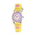 Tikkers Time Teacher Yellow Flower Canvas Strap Watch Tikkers Time Teacher Yellow Flower Canvas Strap Watch
