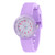 Tikkers Purple Glitter Silicone Strap Tikkers Purple Glitter Silicone Strap