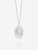 Rachel Jackson Deco North Star Silver Necklace