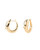 PDPAOLA Mini Gold Dolphin Hoop Earrings