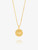 Rachel Jackson Carpe Diem Token of Love Necklace Gold Rachel Jackson Carpe Diem Token of Love Necklace Gold