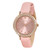 Tikkers Pink Stone Watch + Bracelets Set