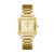 CLUSE Gracieuse Sunray Textured Gold/Gold Link Watch