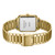 CLUSE Gracieuse Sunray Textured Gold/Gold Link Watch