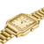 CLUSE Gracieuse Sunray Textured Gold/Gold Link Watch