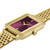 CLUSE Fluette Double Strap Gold Link/Wine Watch