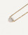 PDPAOLA FINE Diamonds and Gold Heart Solitary Necklace PDPAOLA FINE Diamonds and Gold Heart Solitary Necklace