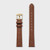 CLUSE 14mm Nutshell Lizard Brown Leather/Gold Strap