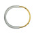 Sonne Ruby Bangle Two Tone