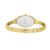 CLUSE L'Ovale Steel White/Gold Watch