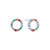 Sif Jakobs Biella Uno Piccolo Earrings Silver Multicolour