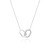 Sif Jakobs Capizzi Due Piccolo Necklace Silver