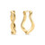 Sif Jakobs Ellera Waves Pianura Grande Earrings Gold