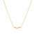 Sif Jakobs Ellera Waves Pianura Necklace Gold