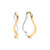 Sif Jakobs Ellera Waves Pianura X-Grande Earrings Gold