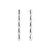 Sif Jakobs Goccia Cinque Pianura Earrings Silver