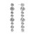 Sif Jakobs Sardinien Lungo Piccolo Earrings Silver