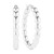 Sif Jakobs Goccia Cerchi Pianura Grande Earrings Silver