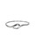 PDPAOLA Brise Bangle Silver