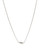PDPAOLA Delta Necklace Silver