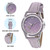 TIKKERS Purple Watch and bracelet Gift Set