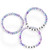 TIKKERS Purple Watch and bracelet Gift Set