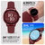Reflex Active SPECTRA 300 R - Amoled, Burbundy Case & Silicone Strap