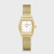 CLUSE Tonnette Mini, Mesh, White, Gold Colour