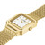 CLUSE Gracieuse Mini, Mesh, White, Gold Colour