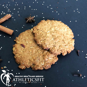Organic Protein Almond cookies by Athleticsfit