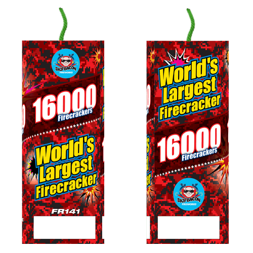 Worlds Largest Firecracker (16000 roll)