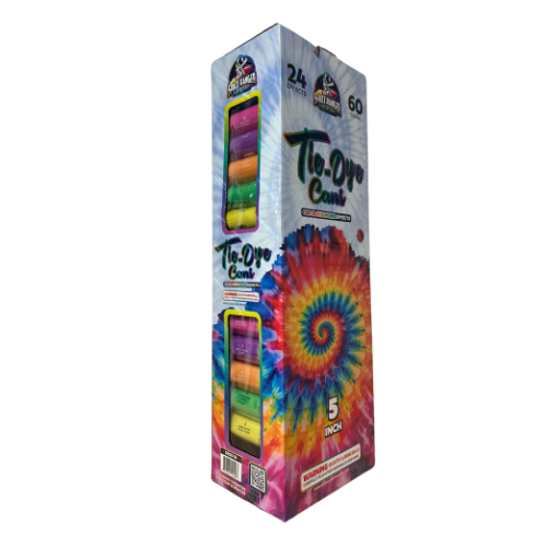 Tie-Dye Cans (5inch)