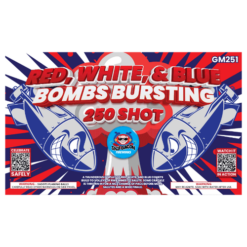 RWB Bombs Bursting