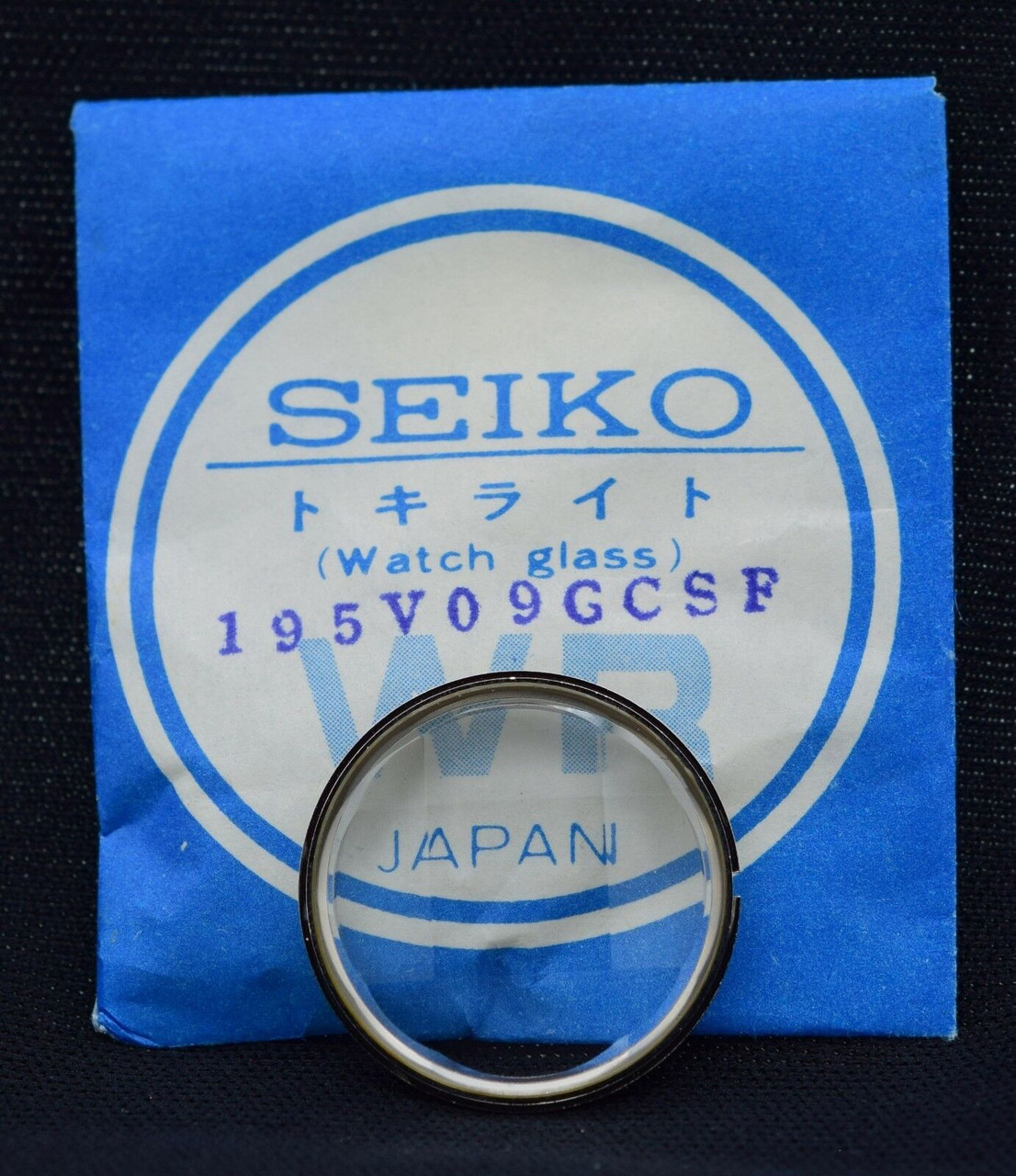 Seiko Watch Crystal 195V09GCSF