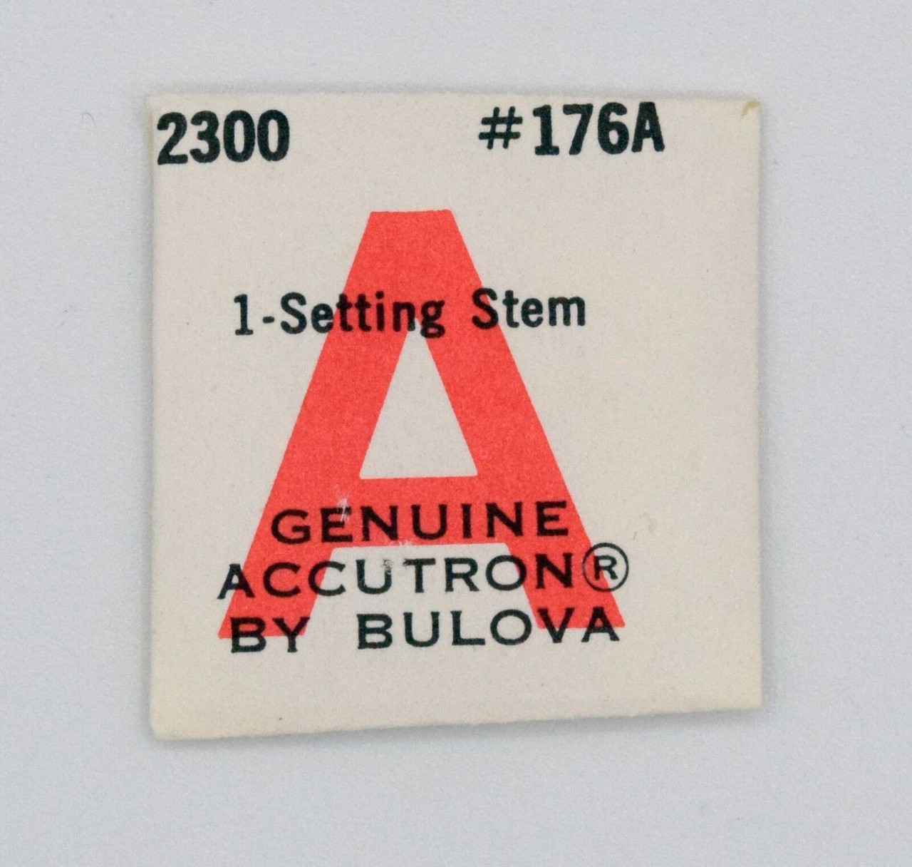 Bulova Accutron 2300 Setting Stem Part #176