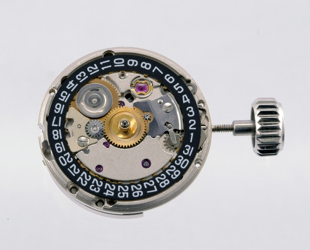 2671 Watch Movement With Fortis Weight and Crown