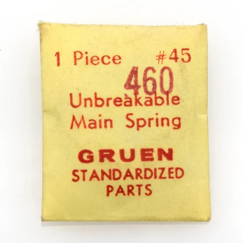 Gruen 460 Mainspring Watch Movement Part #45
