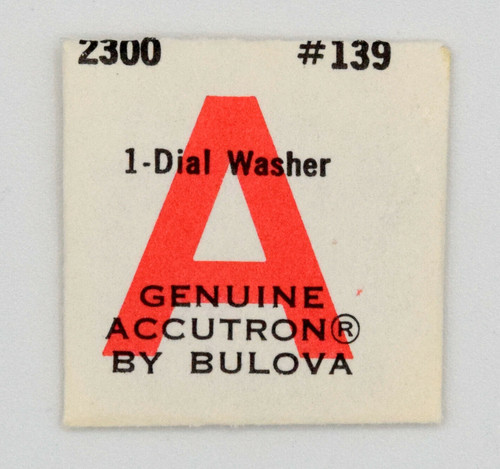 Bulova Accutron 2300 Dial Washer Part #139