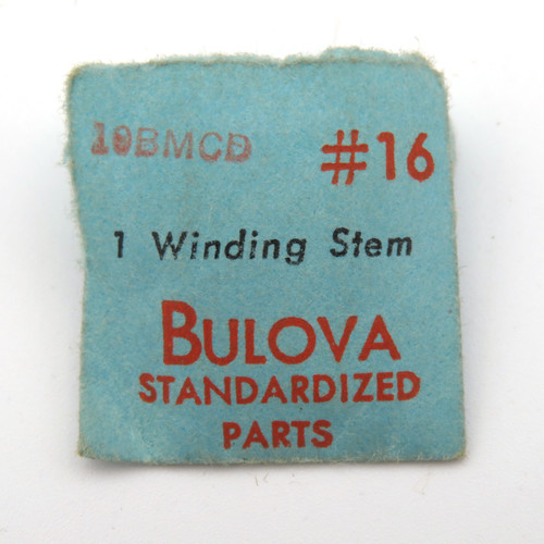 Bulova 10BMCD Winding Stem Part #16