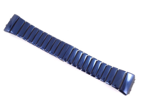 Nike Blue Metal and Rubber 29 mm Watch Band