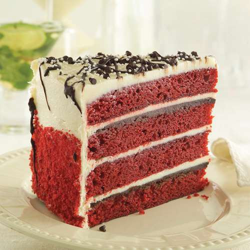 Iced Red Velvet Cake