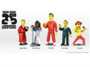 Simpsons 25th Anniversary 5-Inch Celebrity Guest Stars Figure Set