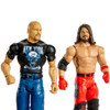 WWE Basic Series 67 Stone Cold Steve Auston & AJ Styles Action Figure 2-Pack